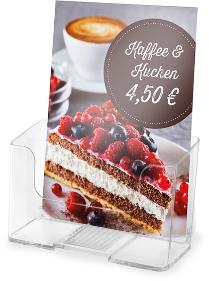 DEFLECTO Prospekthalter Docuholder A5 74901 hoch, 1 Fach