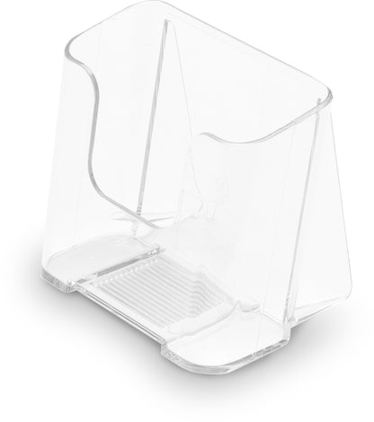 DEFLECTO Prospekthalter 115x100mm 75001 transparent 1/3 hoch
