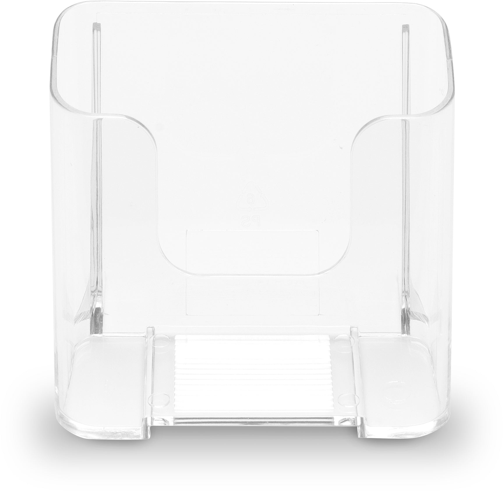 DEFLECTO Prospekthalter 115x100mm 75001 transparent 1/3 hoch