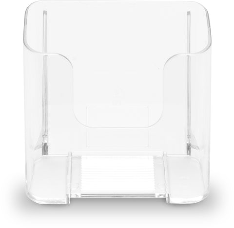 DEFLECTO Prospekthalter 115x100mm 75001 transparent 1/3 hoch