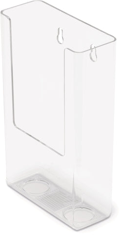 DEFLECTO Prospekthalter 115x180mm 76001 transparent DIN lang