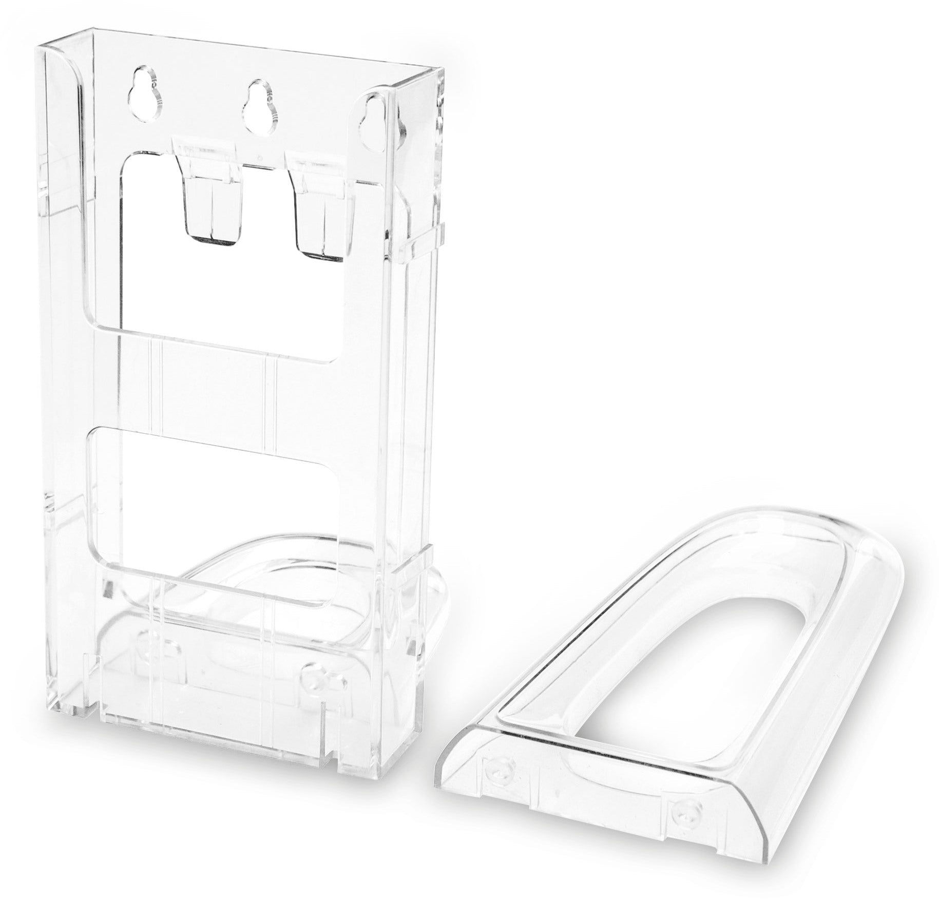 DEFLECTO Prospekthalter Lit-Loc 1/3 A4 771901 hoch, mit Verrigelung