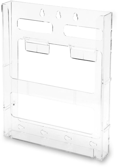 DEFLECTO Prospekthalter Lit-Loc A4 772001 hoch, mit Verrigelung