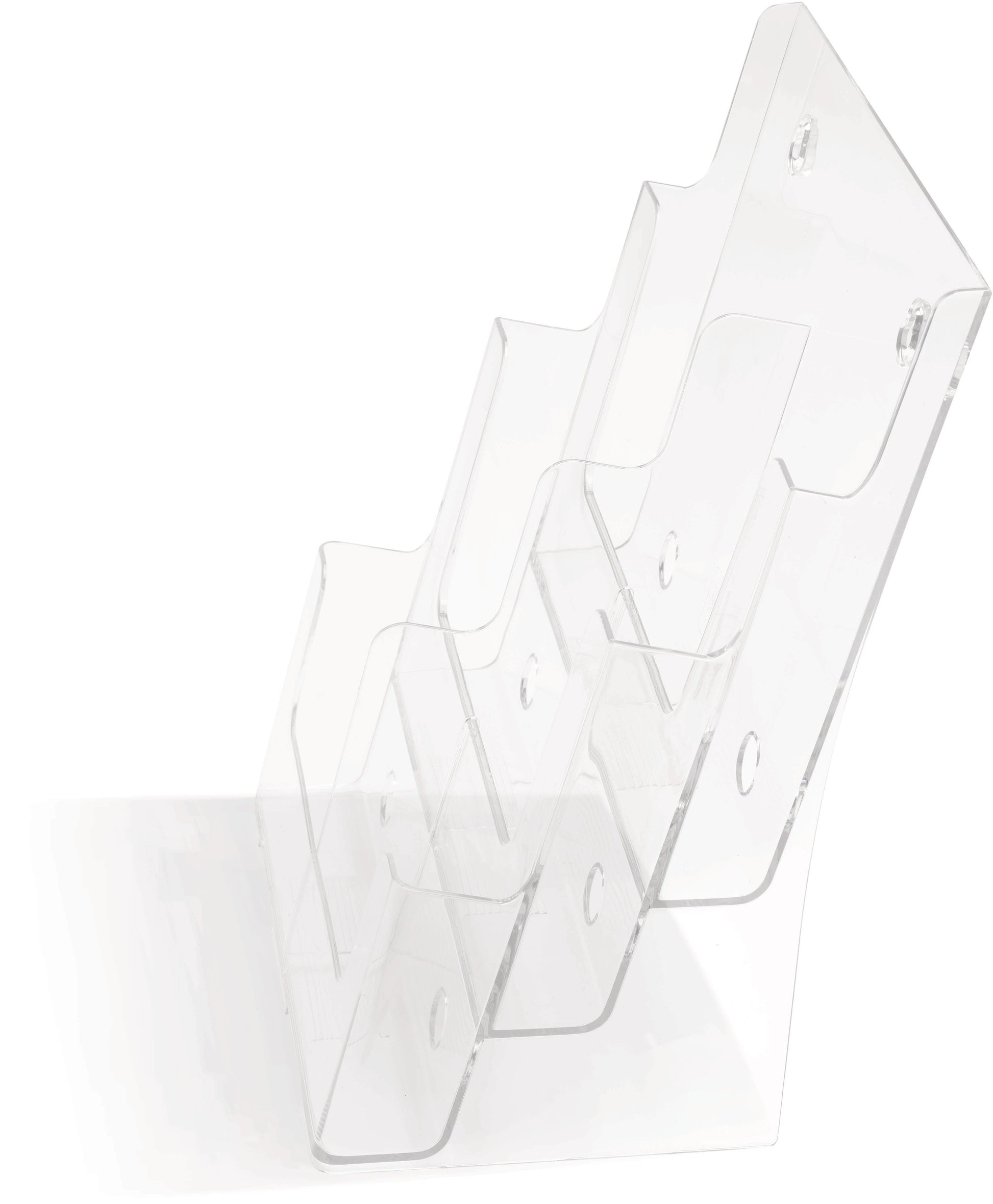 DEFLECTO Prospekthalter 245x325mm 77401 transparent lang hoch