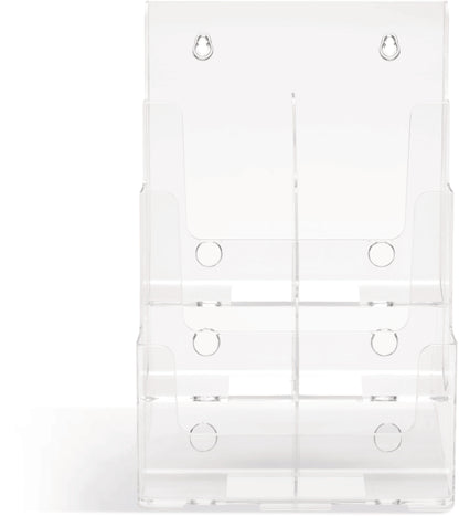 DEFLECTO Prospekthalter 245x325mm 77401 transparent lang hoch