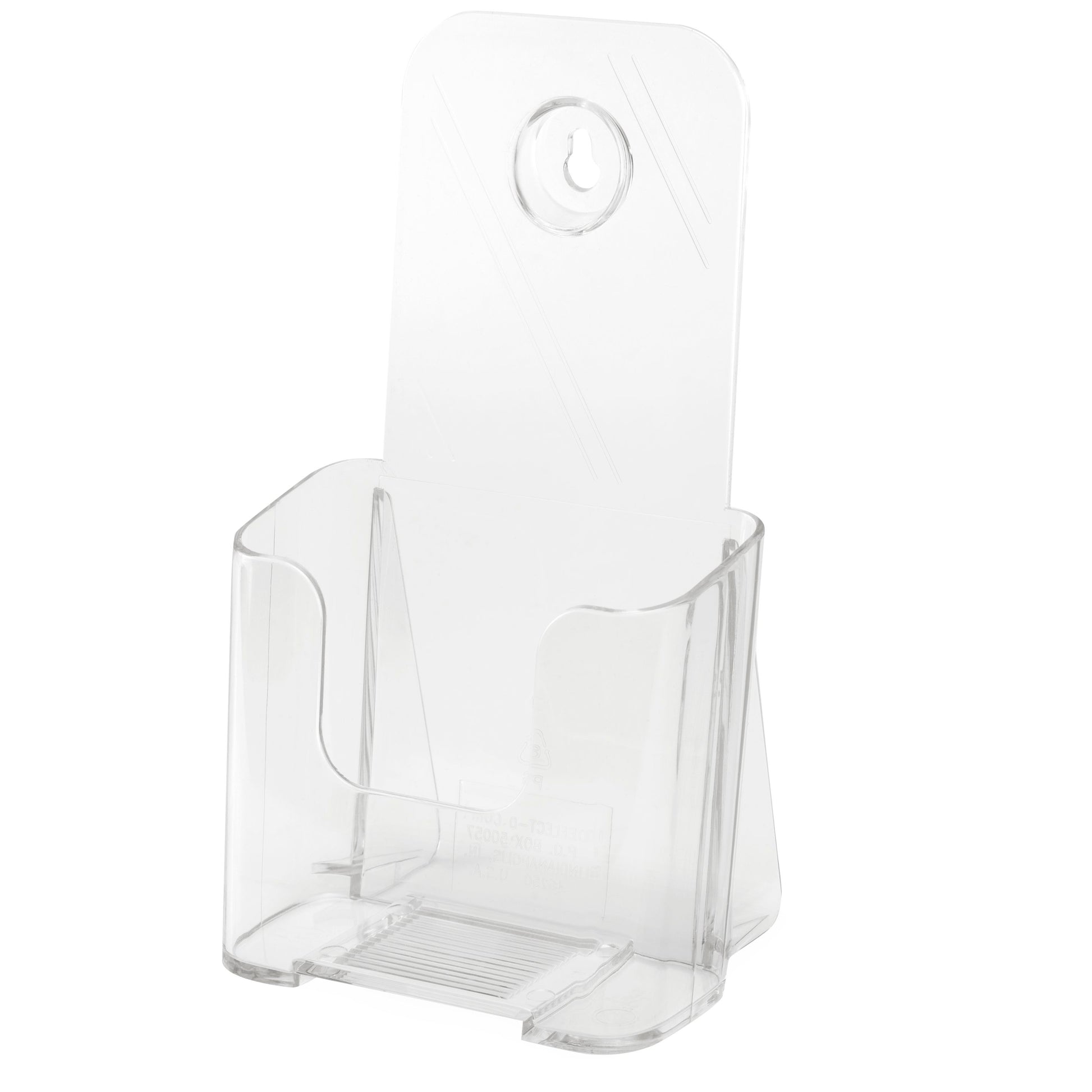 DEFLECTO Prospekthalter Standard 77501 transparent 1/3 A4