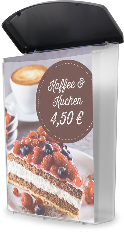 DEFLECTO Prospektbox A4 790801 für Aussenbereich