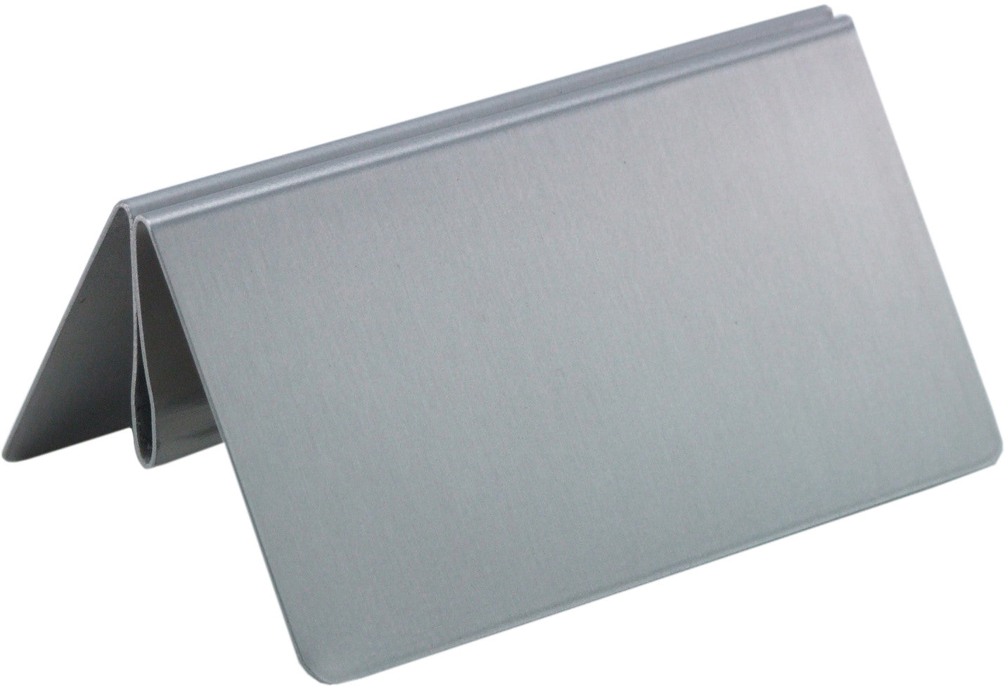 DEFLECTO Kartenhalter 100x50x58mm 794261 Edelstahl