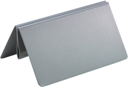 DEFLECTO Kartenhalter 100x50x58mm 794261 Edelstahl