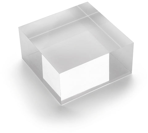 DEFLECTO Acrylblock 100x50mm AB350 transparent poliert