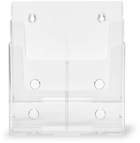 DEFLECTO Prospekthalter Classic A4 LHPA421 transparent 2 Fächer