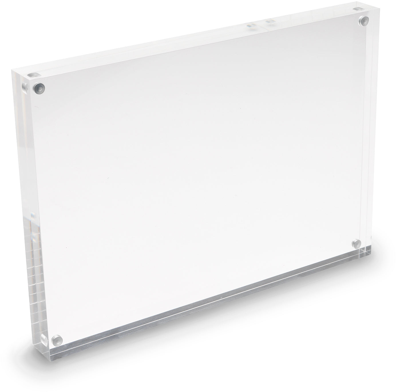 DEFLECTO Magnet. Acrylblock A4 MCHA41130 transparent 2x15mm