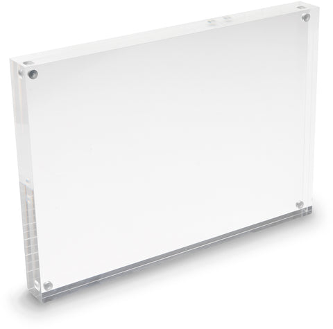 DEFLECTO Magnet. Acrylblock A4 MCHA41130 transparent 2x15mm