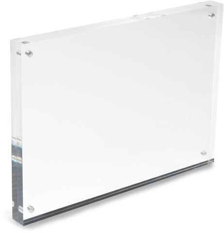 DEFLECTO Magnet. Acrylblock A5 MCHA51130 transparent 2x15mm