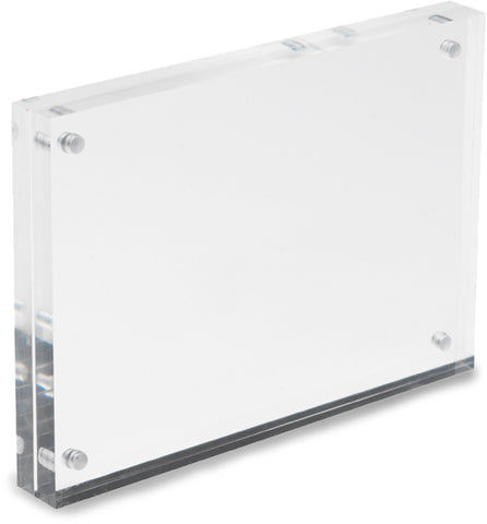 DEFLECTO Magnet. Acrylblock A6 MCHA611 transparent 2x7.5mm