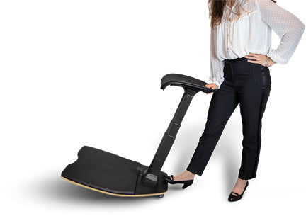 DELTACO Ergonomic Leaning Chair DELO-0302 with Anti-Fatigue Mat