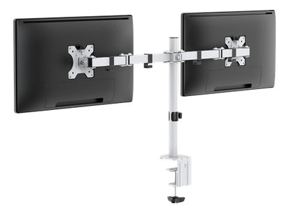 DELTACO Dual monitor desk arm GAM-040-W 13-32 inch screens White