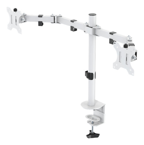 DELTACO Dual monitor desk arm GAM-040-W 13-32 inch screens White