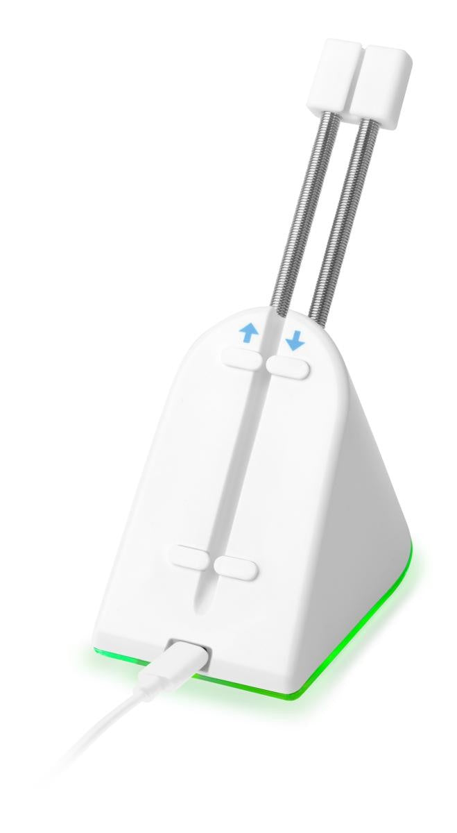 DELTACO Gaming Mouse Bungee, RGB GAM-044-W-RGB White