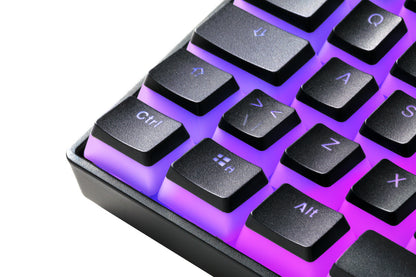 DELTACO TKL Gaming Keyboard v2 RGB GAM-075V2-CH Hot-Swap,CH-Layout,Black