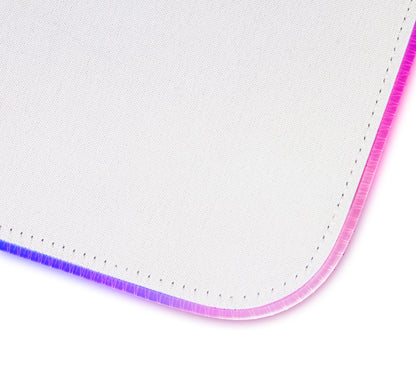 DELTACO RGB Gaming Mousepad GAM-079-W XL Wide, White