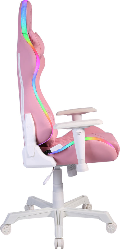 DELTACO RGB Gaming Chair GAM-080-P Pink