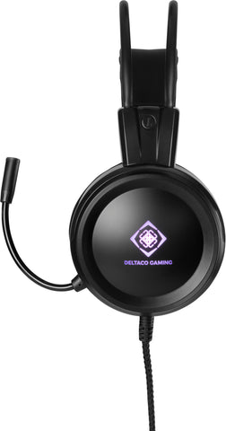 DELTACO Stereo Gaming Headset DH110 GAM-105 with LED