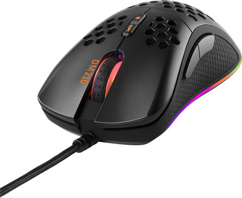 DELTACO Lightweight Gaming Mouse,RGB GAM-108 black, DM210