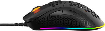 DELTACO Lightweight Gaming Mouse,RGB GAM-108 black, DM210