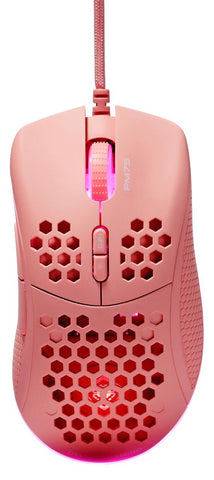 DELTACO Lightweight Gaming Mouse,RGB GAM-108-P Pink, DM75