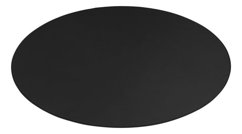 DELTACO Floorpad, round, Black GAM-125 1100x1100x3 mm