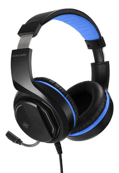 DELTACO Stereo Gaming Headset PS5 GAM-127 Black