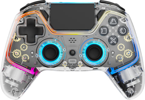 DELTACO Wireless Controller PS4 GAM-139-T Transparent