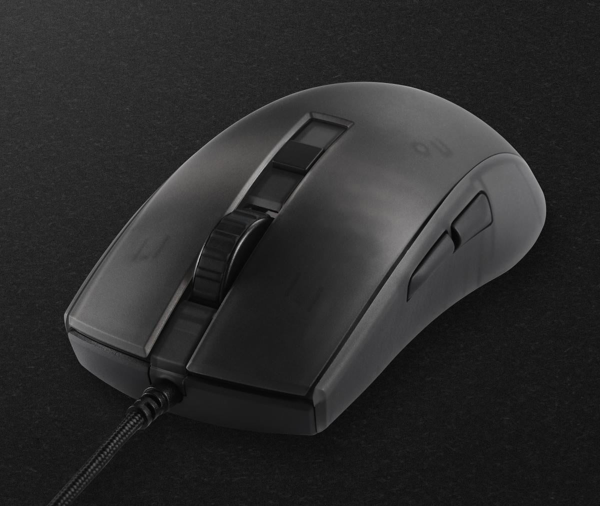 DELTACO Ultralight Gaming Mouse,RGB GAM-144 Semi-Transparent,DM310,Black