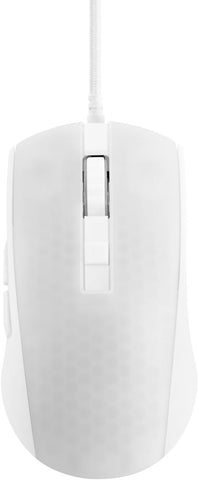 DELTACO Ultralight Gaming Mouse, RGB GAM-144-W Semi-Transparent, WM87,White