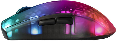 DELTACO Lightweight Mouse Wirel.RGB GAM-145 Semi-Transparent,DM320,Black