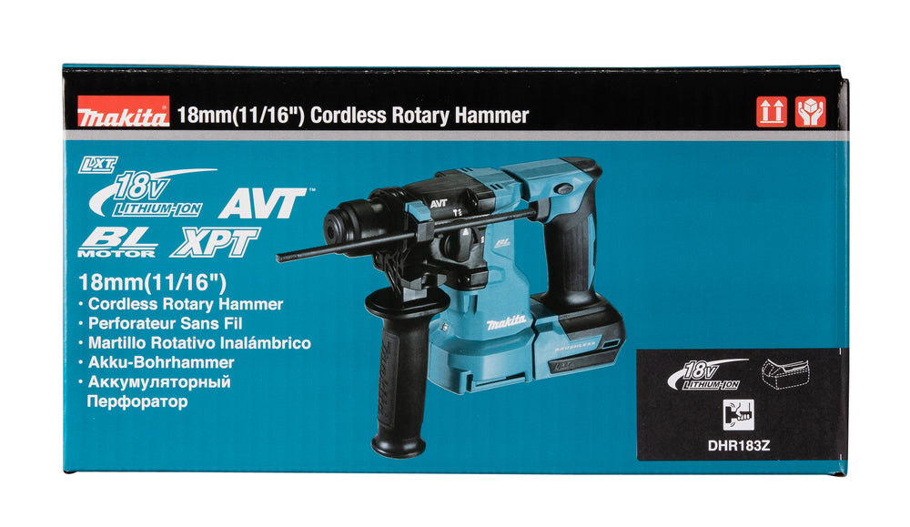 
          Akku-Bohrhammer LXT ® 2 Funktionen
          DHR183Z
        