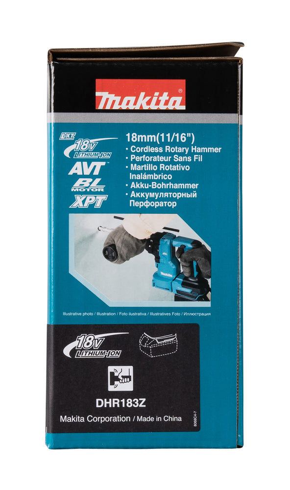 
          Akku-Bohrhammer LXT ® 2 Funktionen
          DHR183Z
        