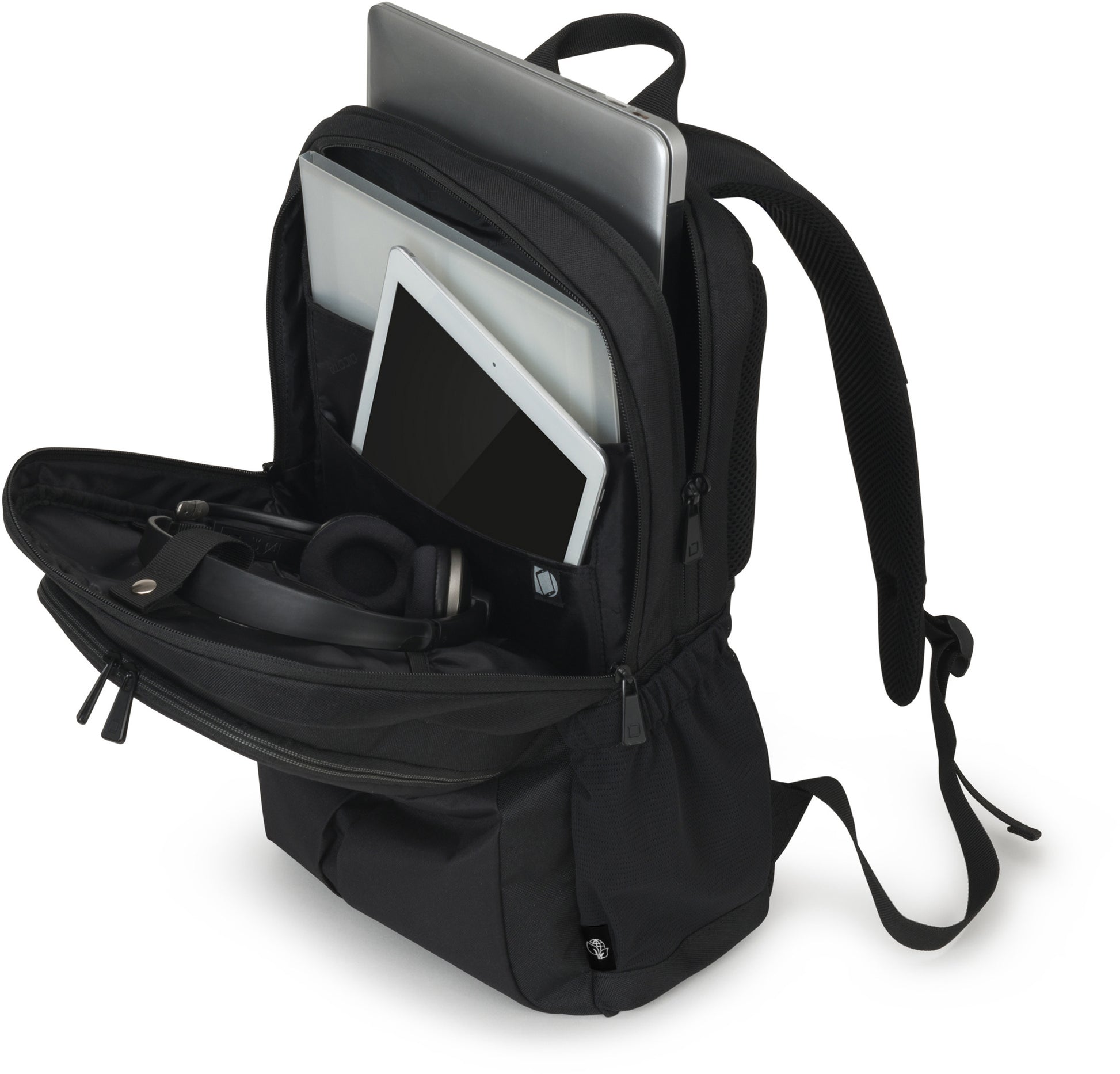 DICOTA Eco Backpack SCALE D31696-RPET 15-17.3 inch Black