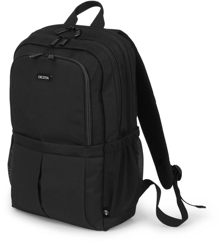 DICOTA Eco Backpack SCALE D31696-RPET 15-17.3 inch Black