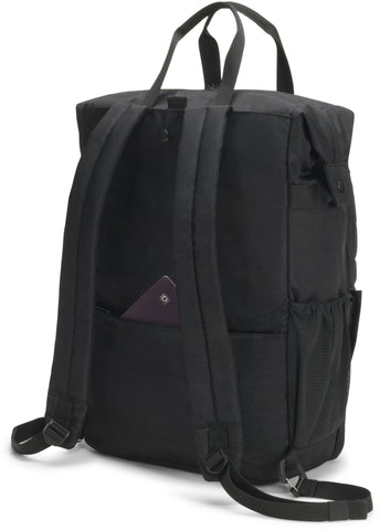 DICOTA Eco Backpack Dual GO Black D31862-RPET for Universal 13-15.6 inch