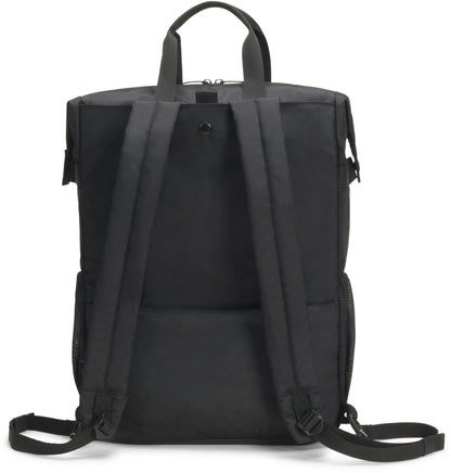 DICOTA Eco Backpack Dual GO Black D31862-RPET for Universal 13-15.6 inch