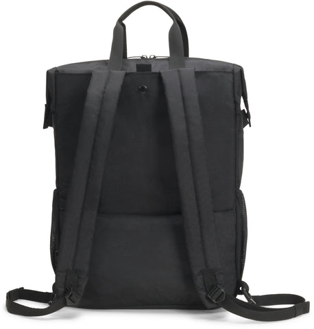 DICOTA Eco Backpack Dual GO Black D31862-RPET for Universal 13-15.6 inch