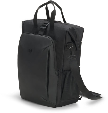 DICOTA Eco Backpack Dual GO Black D31862-RPET for Universal 13-15.6 inch