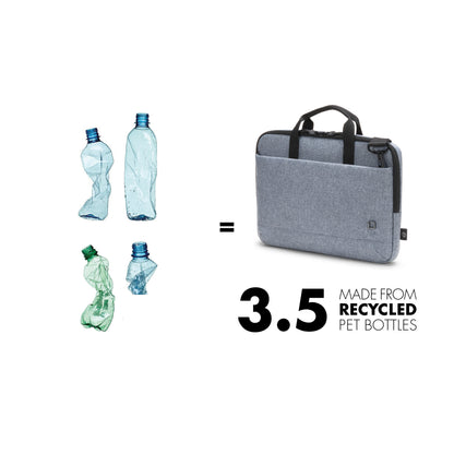 DICOTA Eco Slim Case MOTION Blue Den. D31866-RPET for Universal 10 - 11.6 inch