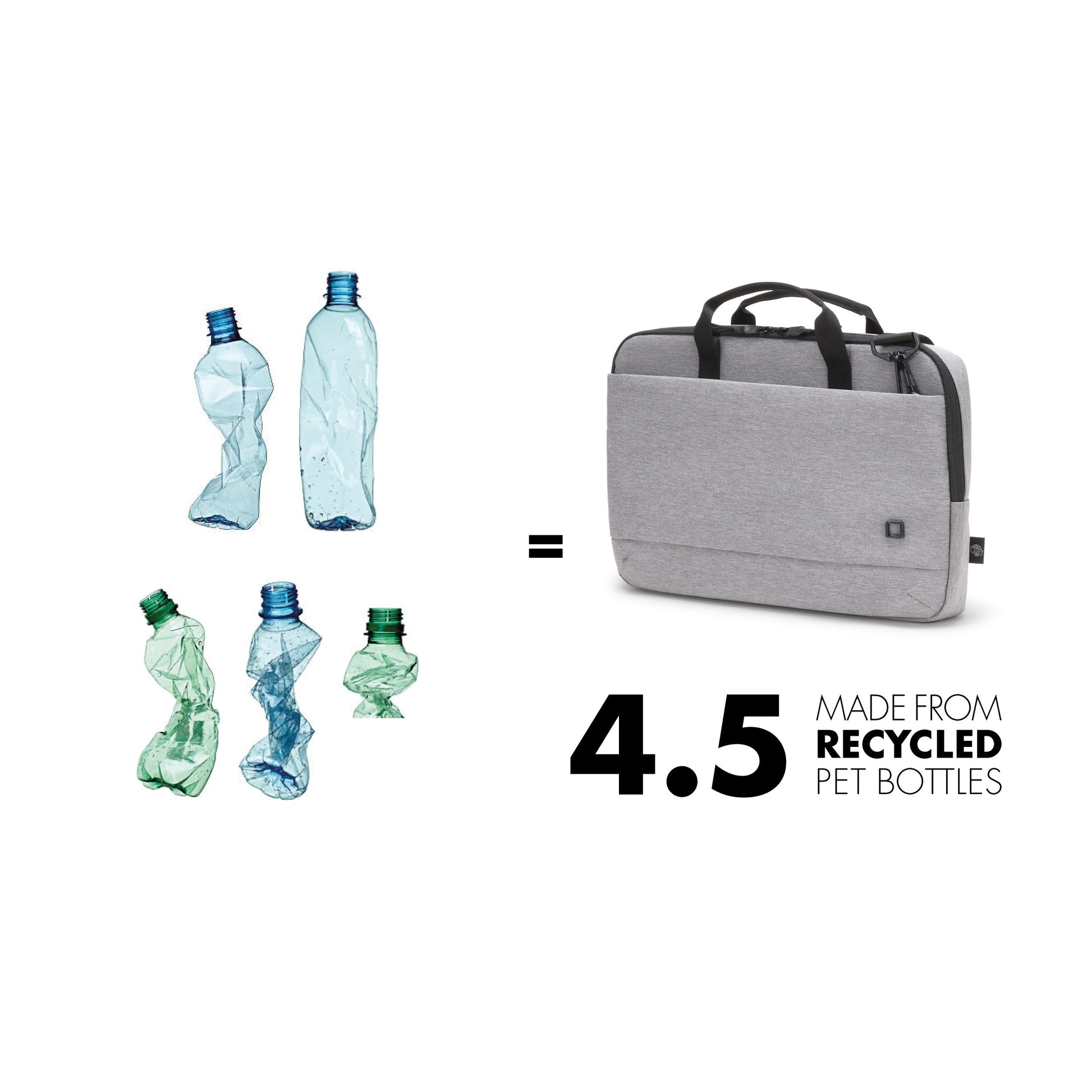 DICOTA Eco Slim Case MOTION lgt Grey D31870-RPET for Universal 12 - 13.3 inch