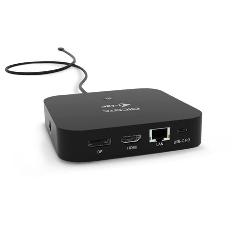 DICOTA USB-C 11in1 Docking Station D31949 5K HDMI/DP PD 100W black