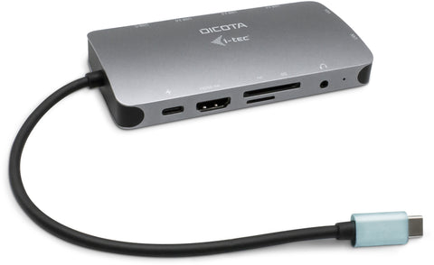 DICOTA USB-C Portable 10in1 Docking D31955 HDMI/PD 100W anthracite