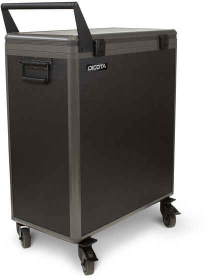DICOTA Charging Trolley CH Version D32005-CH for 20 Tablets/Ultrab. silver