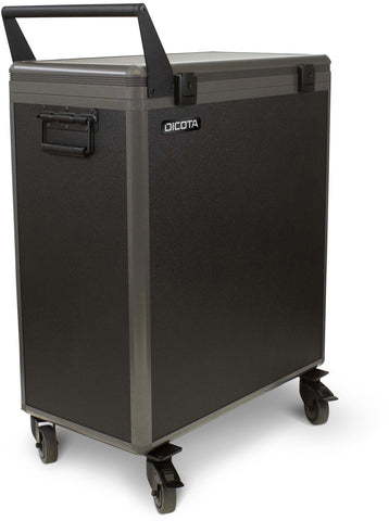 DICOTA Charging Trolley CH Version D32005-CH for 20 Tablets/Ultrab. silver